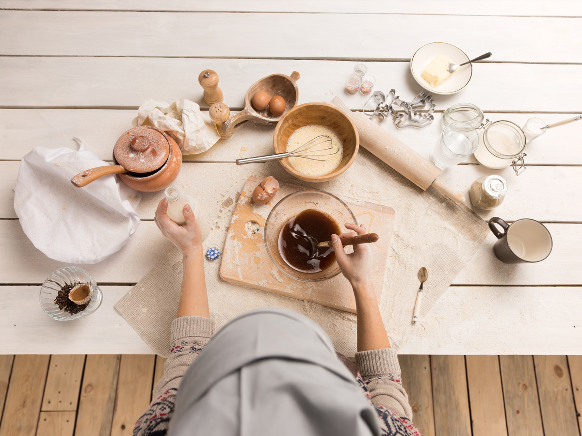 Woman Baking